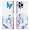 iPhone 14 Pro Max Fodral Motiv Fjärilar och Blommor