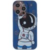 iPhone 14 Pro Max Skal Astronaut Blå Brun