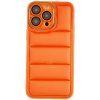 iPhone 14 Pro Max Skal Down Jacket Design Orange