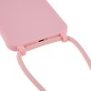 iPhone 14 Pro Max Skal med Strap Rosa