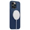 iPhone 14 Pro Max Skal Silicone Fit MagFit Navy Blue