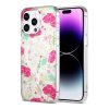 iPhone 14 Pro Skal Blommönster MagSafe Röd Grön