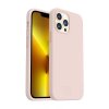iPhone 14 Pro Skal Silikon Sandrosa