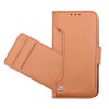 iPhone 14 Pro Fodral Utfällbart Kortfack Brun