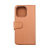 iPhone 14 Pro Fodral Utfällbart Kortfack Brun