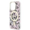 iPhone 14 Pro Skal Flower MagSafe Rosa