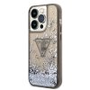 iPhone 14 Pro Skal Liquid Glitter Translucent Svart