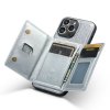 iPhone 14 Pro Skal M3 Series Löstagbar Korthållare Silver