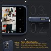 iPhone 14 Pro Skal Parallax Mag Midnight Blue