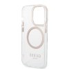 iPhone 14 Pro Skal Transparent MagSafe Guld Transparent