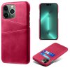 iPhone 14 Pro Skal Två Kortfack Magenta