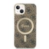 iPhone 14 Skal 4G Pattern MagSafe Brun