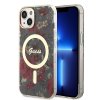 iPhone 14 Skal Flower MagSafe Kaki