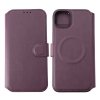 iPhone 15 Plus Fodral 4 Kortfack MagSafe Lila
