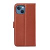 iPhone 15 Plus Fodral med Stativ Brun