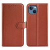 iPhone 15 Plus Fodral med Stativ Brun