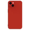 iPhone 15 Plus Skal Silikontextur Röd