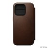 iPhone 15 Pro Fodral Modern Leather Folio Brun