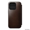 iPhone 15 Pro Fodral Modern Leather Folio Horween Rustic Brown