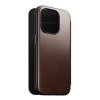 iPhone 15 Pro Fodral Modern Leather Folio Horween Rustic Brown