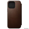 iPhone 15 Pro Max Fodral Modern Leather Folio Brun