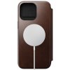 iPhone 15 Pro Max Fodral Modern Leather Folio Horween Rustic Brown