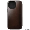iPhone 15 Pro Max Fodral Modern Leather Folio Horween Rustic Brown