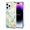 iPhone 15 Pro Max Skal Blommönster MagSafe Turkos