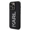 iPhone 15 Pro Max Skal 3D Rubber Karl Svart