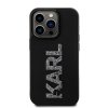 iPhone 15 Pro Max Skal 3D Rubber Karl Svart