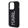 iPhone 15 Pro Max Skal 3D Rubber Karl Svart