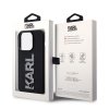iPhone 15 Pro Max Skal 3D Rubber Karl Svart