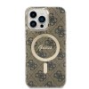 iPhone 15 Pro Max Skal 4G Pattern MagSafe Brun