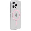 iPhone 15 Pro Max Skal MagSafe Case Rosa Transparent