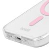 iPhone 15 Pro Max Skal MagSafe Case Rosa Transparent
