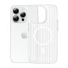 iPhone 15 Pro Skal Korrugerad MagSafe Transparent
