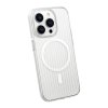 iPhone 15 Pro Skal Korrugerad MagSafe Transparent