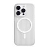 iPhone 15 Pro Skal Korrugerad MagSafe Transparent