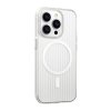 iPhone 15 Pro Skal Korrugerad MagSafe Transparent