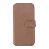 iPhone 15 Pro Fodral Äkta Läder Brun