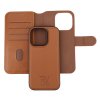 iPhone 15 Pro Fodral Magnetiskt Avtagbart Skal Brun