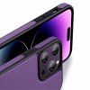 iPhone 15 Pro Skal Konstläder MagSafe Svart