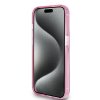 iPhone 15 Pro Skal Ring Stand Glitter MagSafe Rosa