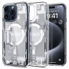 iPhone 15 Pro Skal Ultra Hybrid Zero One MagFit Vit