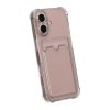 iPhone 16 Skal Korthållare Stöttåligt Svart