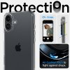 iPhone 16 Plus Skal Ultra Hybrid Crystal Clear
