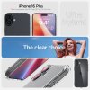 iPhone 16 Plus Skal Ultra Hybrid Crystal Clear