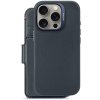 iPhone 16 Pro Fodral Leather Detachable Wallet Navy