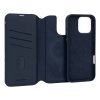 iPhone 16 Pro Fodral Leather Detachable Wallet Navy