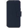 iPhone 16 Pro Fodral Leather Detachable Wallet Navy